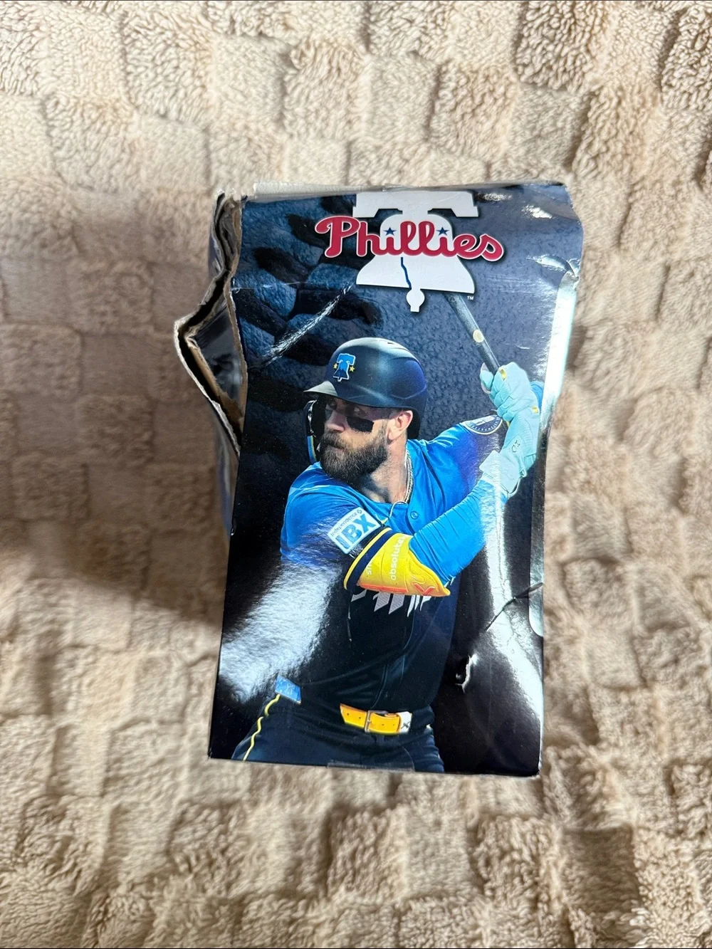 Bryce Harper Mcfarlane Collectible Baseball Figure - Blue/Black